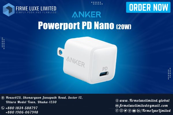 Anker Powerport PD Nano 20W Power Adapter