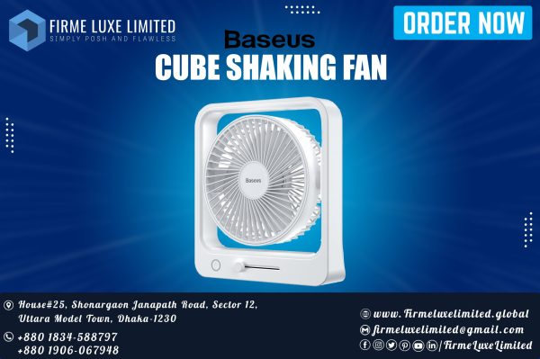 Baseus Cube Shaking Fan