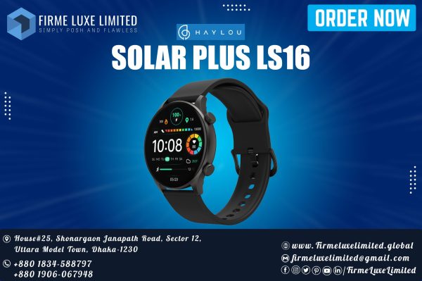 Haylou Solar Plus Smartwatch LS16