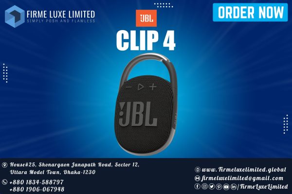 JBL Clip 4 Wireless Bluetooth Speaker