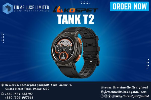 Kospet Tank T2 Smartwatch