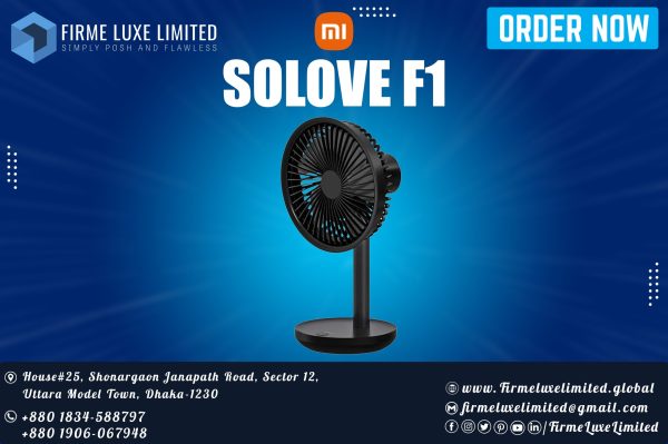 Xiaomi Mi Solove F5 Rechargeable Fan